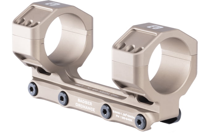 Badger Ordnance Condition One MAX Riflescope Mount 35mm 1.3in 20 MOA Tan - Badger Ordnance