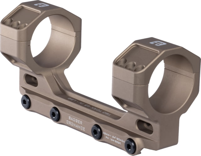 Badger Ordnance Condition One MAX Riflescope Mount 35mm 1.54in 20 MOA Tan - Badger Ordnance