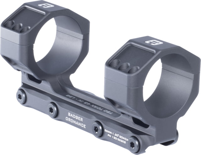 Badger Ordnance Condition One MAX Riflescope Mount 36mm 1.3in 20 MOA Cant Black - Badger Ordnance
