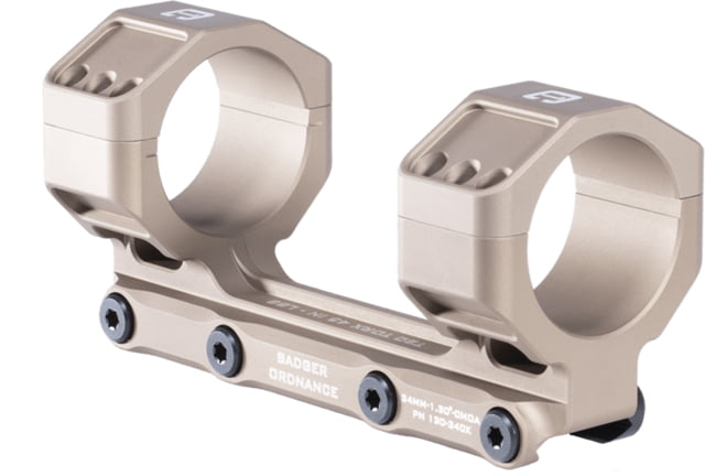 Badger Ordnance Condition One MAX Riflescope Mount 36mm 1.3in Tan - Badger Ordnance