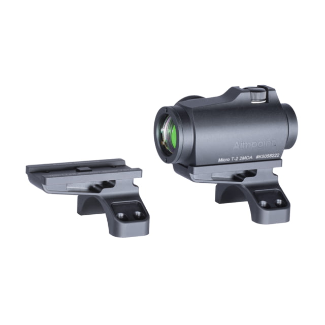 Badger Ordnance Condition One 12 O'clock Top Optical Red Dot Sight Mount 34mm Aimpoint Micro Black