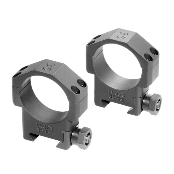 Badger Ordnance Scope Ring, 35 mm, Medium, 1.125in, Aluminum, 306-120 by USA Badger Ordnance Rifle Scope Rings