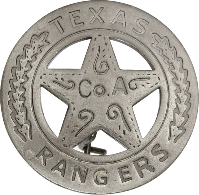 Badges Of The Old West Texas Rangers Badge