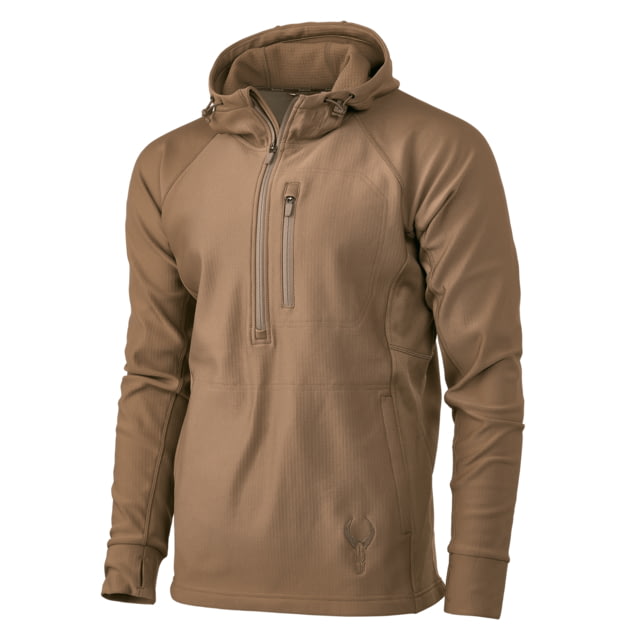 Badlands Badlands Flex 1/2 Zip Hoodie 2.0 - Men's Earth Medium - $149.99 at Optics Planet