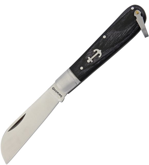 Baladeo Breizh Anchor Folder Folding Knife3in Black Stamina Wood Handle - Baladeo