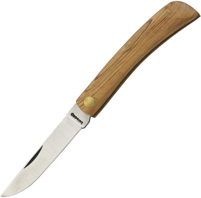 Baladeo Terroir Folder Folding Knife3.25inStainless SteelStandard EdgeBrownOlive Wood Handle - Baladeo