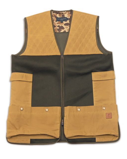 Ball and Buck Heritage Clays Vest - Men's Field Tan 2XL - Ball And Buck