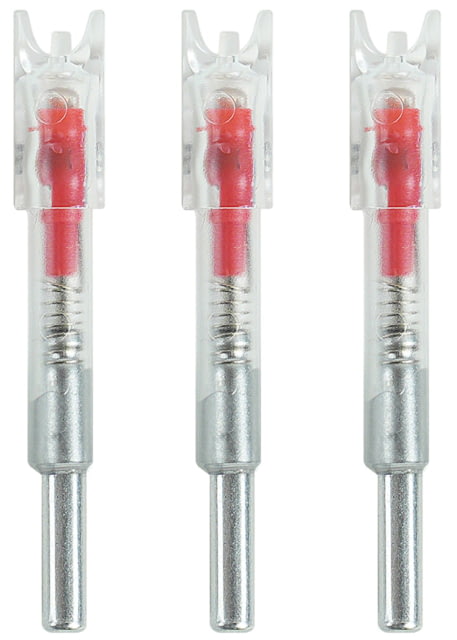 Ballista 6 mm Crossbow Lighted Nocks - Pack of 3 Red