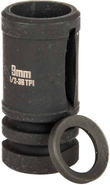 Ballistic Advantage Flash Hider A2 9mm 1/2-36 Thread Black - Ballistic Advantage