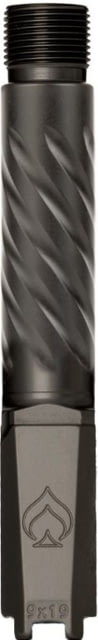 Ballistic Advantage Threaded Pistol Barrel SIG P365 Standard QPQ Spiral Fluting 1-10 Twist 1/2x28 Black - Ballistic Advantage
