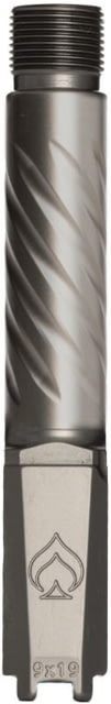 Ballistic Advantage Threaded Pistol Barrel SIG P365 Standard Spiral Fluting 1-10 Twist 1/2x28 PVD Light Gray - Ballistic Advantage