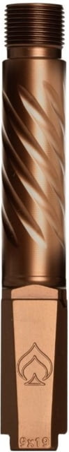 Ballistic Advantage Threaded Pistol Barrel SIG P365 Standard Spiral Fluting w/o LCI 1-10 Twist 1/2x28 PVD Copper - Ballistic Advantage