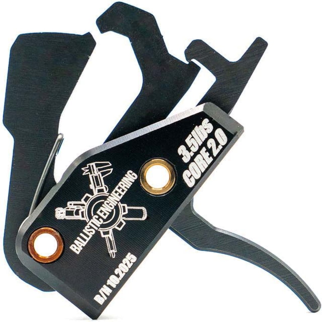 Ballistic Engineering AR Core Trigger Curved 4lb Black