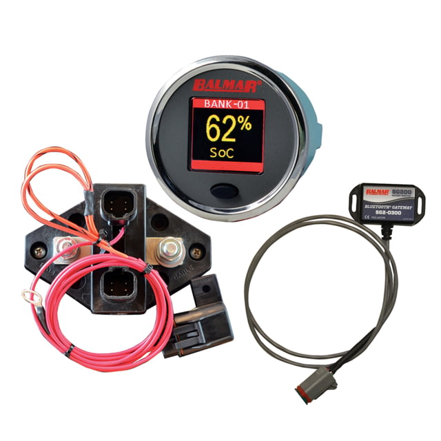 Balmar  Battery Monitor Kit w/Display Shunt Gateway One Size - Balmar