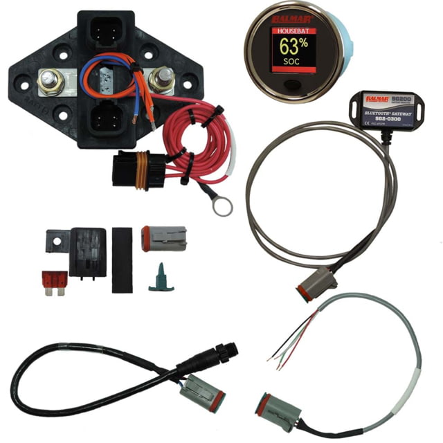 Balmar  Battery Monitor Kit N2K BT Gateway Color Display 12-48VDC One Size - Balmar