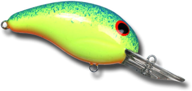 Bandit 300 Series Crankbait 2in 1/4oz Blue Splatter Back