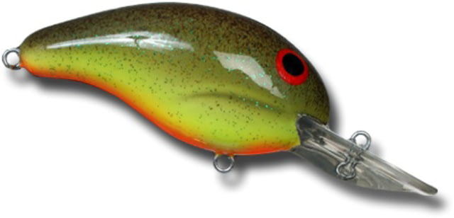 Bandit 300 Series Crankbait 2in 1/4oz Chartreuse Rootbeer Sparkle