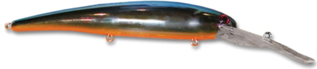 Bandit Walleye Shallow Plug 5/8oz 4 3/4in Chrome Blue Back