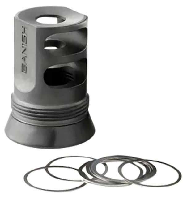 Banish 30 Gold/46 Muzzle Brake 5/8x24 Black
