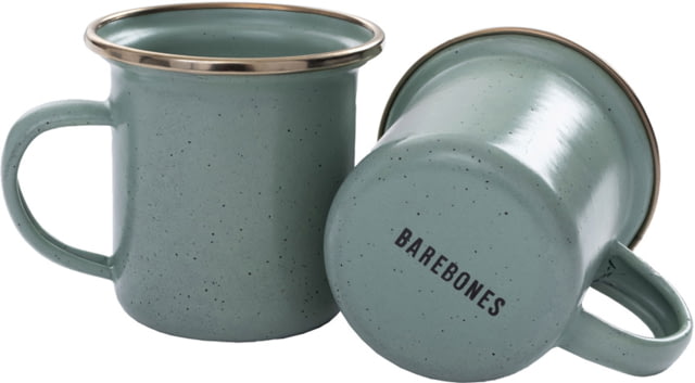 Barebones Enamel Espresso Cup Set Mint