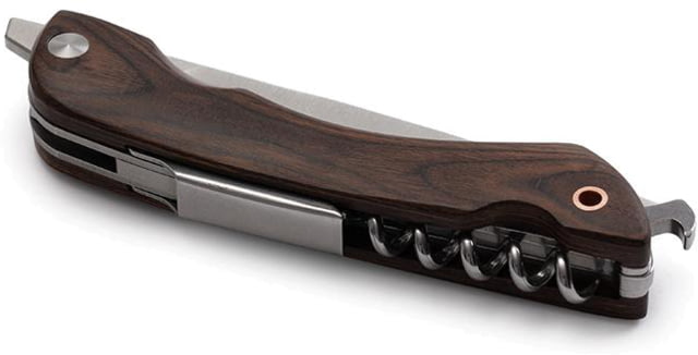 Barebones Folding Picnic Knife 50CR15 Stainless Steel Hardwood - Barebones