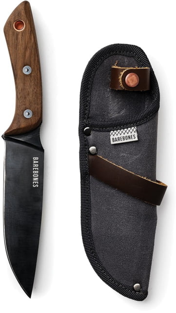Barebones No. 6 Field Knife 6in High-Carbon Steel Blade Walnut Handle - Barebones