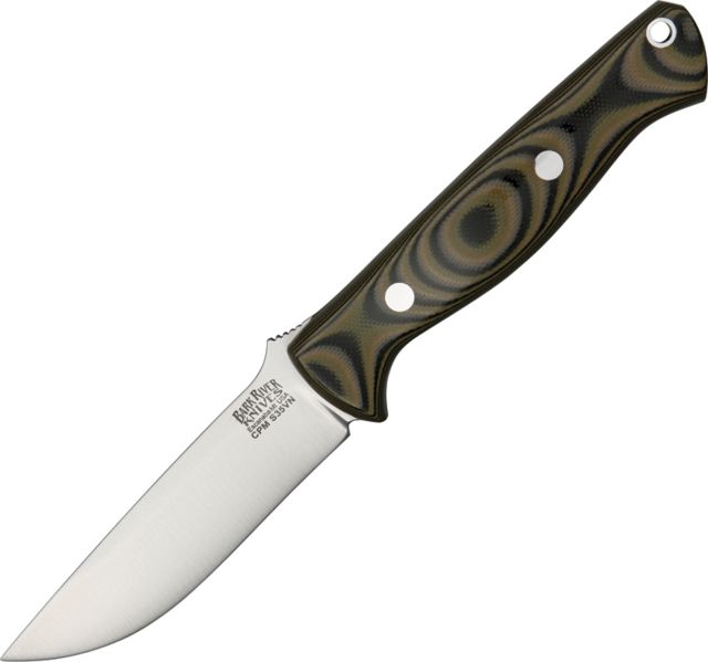 Bark River Gunny Fixed Blade Knife 3.75in CPM-S35VN Steel Camo G10 Handle - Bark River