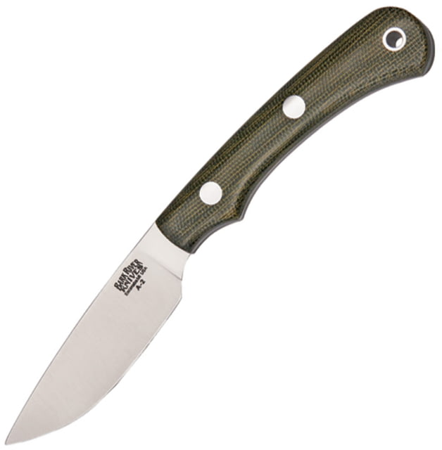 Bark River Pro Scapel II Green Canvas Knife BA112MGC - Bark River