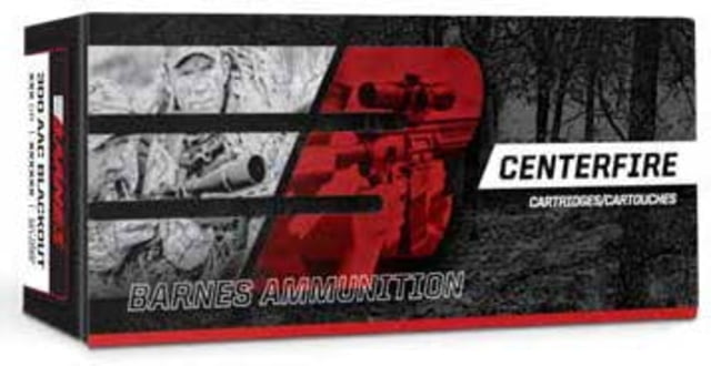 nes 300 AAC Blackout 120 Grain Jacketed Hollow Point/JHP Brass Cased Centerfire Rifle 20 Rounds Ammo