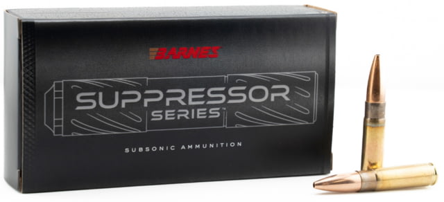 nes .300 AAC Blackout 205 Grain Suppressor Brass Rifle 20 Rounds Ammo