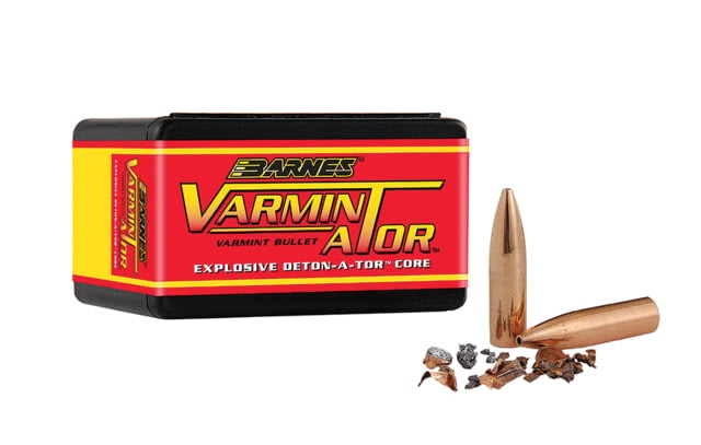 Barnes Bullets Varminator 20 Caliber .204 32 GR Flat Base Hollow Point