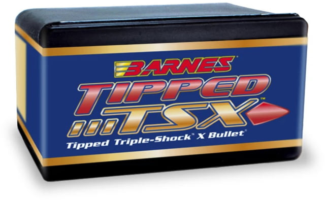 US Barnes Bullets 30370 Tipped TSX 30 Caliber .308 168 GR TTSX Boat Tail 50 Box Tech Data