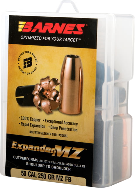Barnes Bullets Expander MZ 45 Black Powder Expander 195 GR 24