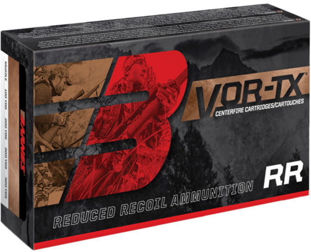 nes VOR-TX Reduced Recoil .300 Winchester Magnum 130 Grain TTSX BT Brass Cased Centerfire Rifle 20 Rounds Ammo