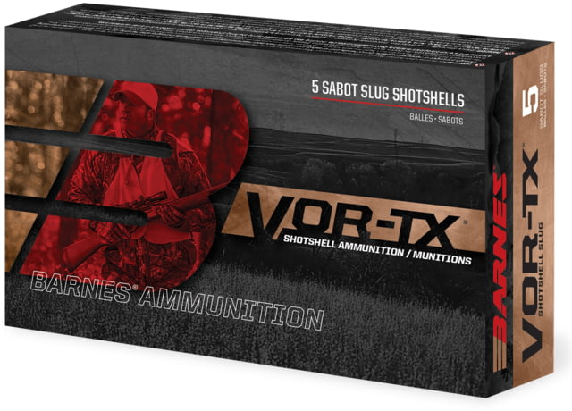 nes Vor-Tx Shotgun Slugs 20 Gauge Expander Tipped Slug 2.75 In Length 250 Grain 5 Rounds Ammo