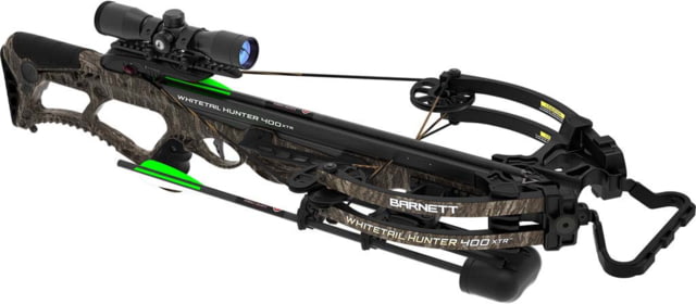 Barnett Crossbows Whitetail Hunter 400XTR Crossbow Package Mossy Oak Bottomland - Barnett Crossbows