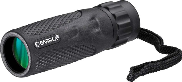 Barska 10x25mm BK-7 Roof Waterproof Blackhawk Monocular Black Small - Barska