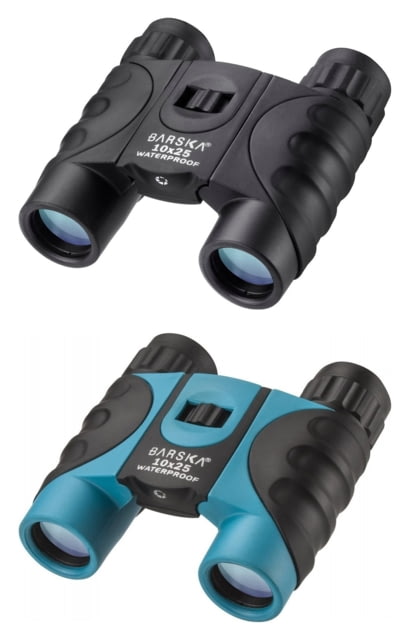 Barska 10x25mm Waterproof Compact Binocular, Black, Small, AB12725 by USA Barska Binoculars