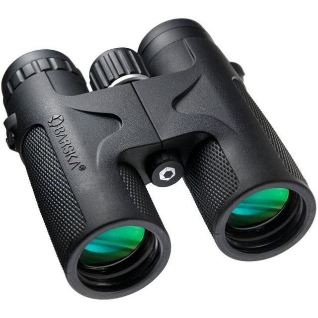 Barska 10x42 WP Blackhawk Bak-4 Green Lens Black - Barska