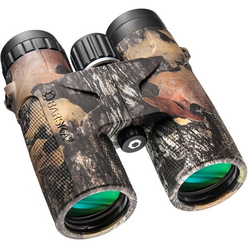 Barska 12x42 WP Blackhawk Bak-4 Green Lens Mossy Oak Break-Up Black - Barska