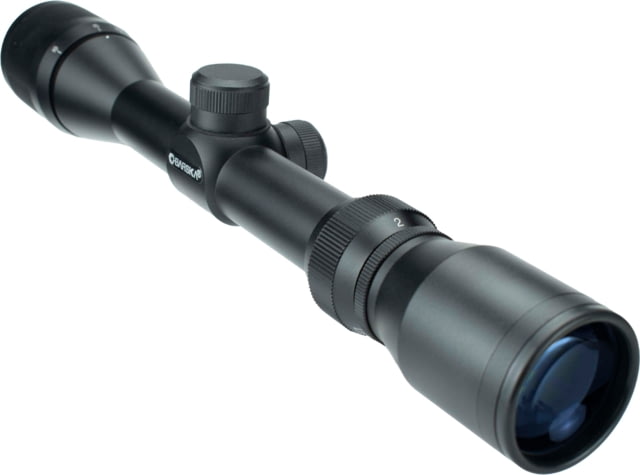 Barska 2-7x32 Airgun Rifle Scope w/ Adjustable Objective Black Mil-Dot Reticle - Barska