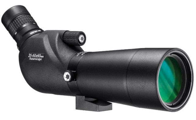 Barska 20-60x60 WP Naturescape Spotting Scope Angled w/Tripod Black - Barska