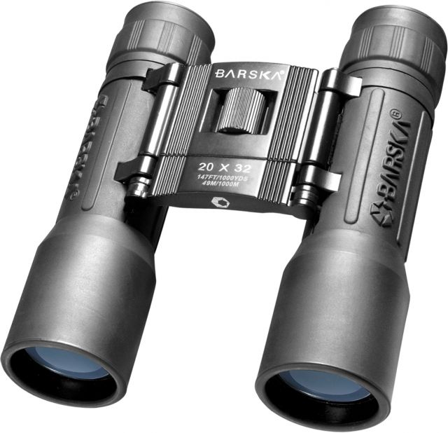 Barska Lucid View 20x32mm Roof Prism Compact Binoculars Black - Barska