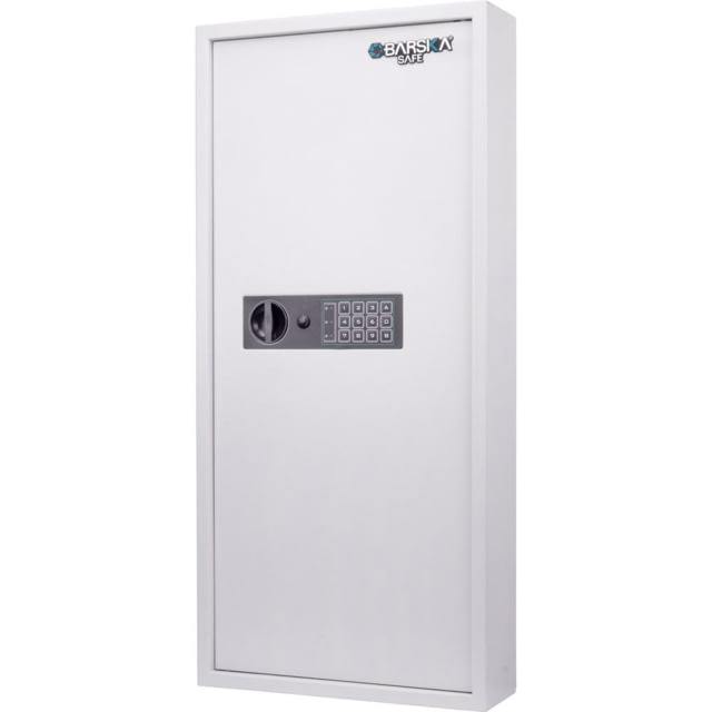 Barska 240 Key Cabinet Digital Wall Safe White Large - Barska