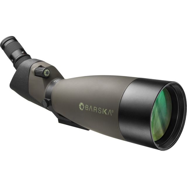 Barska 25-75x100 Angled Blackhawk Spotter w/ Hard Case Green - Barska
