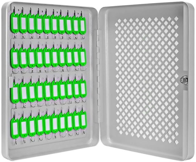 Barska 40 Key Lock Box Green Tags Gray Small - Barska