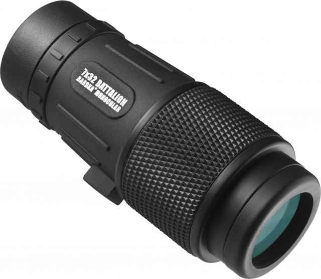 Barska 7X32 Monocular Battalion Bak-4 FMC Close Focus WP Black - Barska