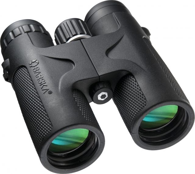 Barska 8x42 WP Blackhawk Binoculars Bak-4 Green Lens 113635 - Barska