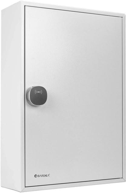 Barska Adjustable Key Cabinet RFID Lock Gray Medium - Barska