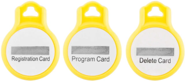 Barska Admin RFID Door Lock Card Set Yellow Small - Barska